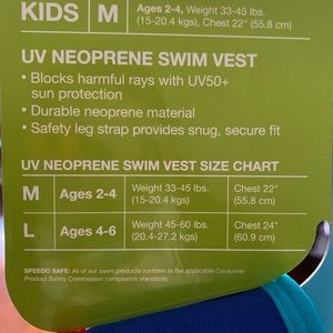 Speedo Swim - Speedo Begin to Swim Life Vest Speedo Swim - Speedo Begin to Swim Life Vest